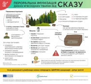 В травні 2026 року планується проведення кампанія пероральної  вакцинації диких м’ясоїдних тварин  проти сказу.